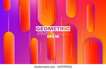colorful geometric blurred gradient mesh background. Gradient shapes composition. Applicable for gift card, cover poster, on wall template,  landing page, ui, ux ,coverbook,  baner, social media