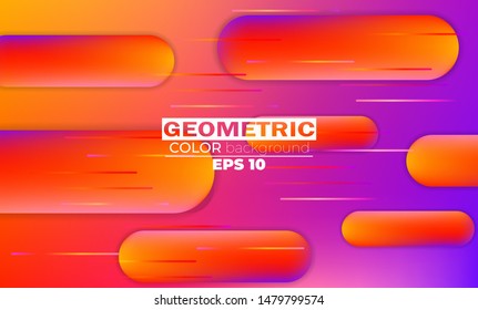 colorful geometric blurred gradient mesh background. Gradient shapes composition. Applicable for gift card, cover poster, on wall template,  landing page, ui, ux ,coverbook,  baner, social media