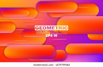 colorful geometric blurred gradient mesh background. Gradient shapes composition. Applicable for gift card, cover poster, on wall template,  landing page, ui, ux ,coverbook,  baner, social media