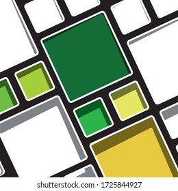 Ilustración del vector de fondo geométrica y colorida