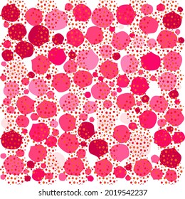 Colorful geometric circles background. Abstract pattern background. Shapes pattern. Colorful wrapping paper.