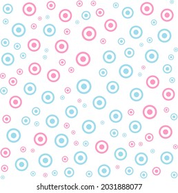 Colorful geometric circles background. Abstract pattern background. Shapes pattern. Colorful wrapping paper.