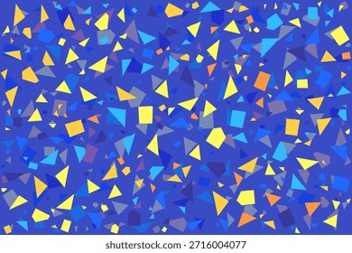 Fondo Abstractas geométrico colorido del patrón del confeti