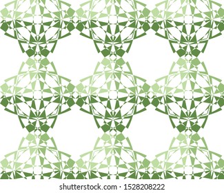 Colorful geometric decorative pattern for textile printing and amazing wallpaper 