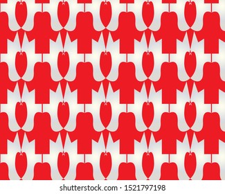 Colorful geometric decorative shape for textile 