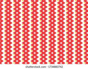 colorful geometric drawn pattern vector seamless 