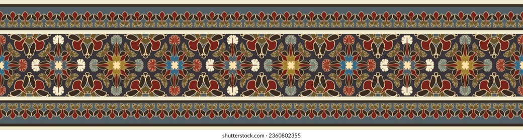 Colorful geometric ethnic pattern. Oriental, western, aztec, tribal traditional. seamless pattern. fabric, tile, background, carpet, wallpaper, clothing, sarong,wrapping, Batik, fabric,Vector pattern