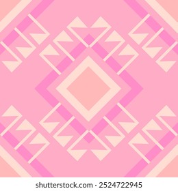 Colorful geometric ethnic pattern. Oriental, western, aztec, tribal traditional. seamless pattern. fabric, tile, background, carpet, wallpaper, clothing, sarong,wrapping, Batik, fabric,Vector pattern