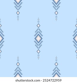 Colorful geometric ethnic pattern. Oriental, western, aztec, tribal traditional. seamless pattern. fabric, tile, background, carpet, wallpaper, clothing, sarong,wrapping, Batik, fabric,Vector pattern