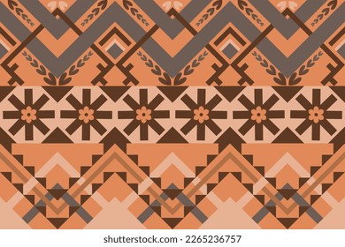 Farbiges geometrisches, nahtloses Design für Tapeten, Hintergrund, Stoff, Vorhang, Teppich, Kleidung und Umhüllung.