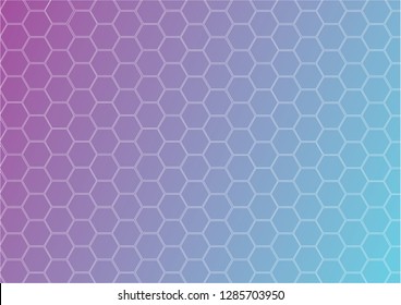 Colorful geometric gradient background. Technology model background