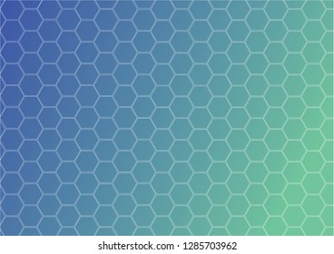 Colorful geometric gradient background. Technology model background