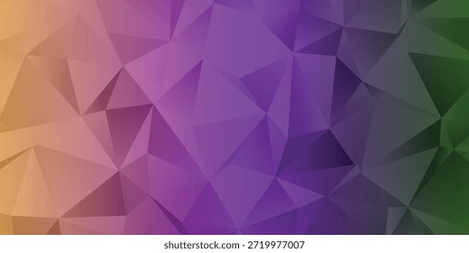 Fondo geométrico colorido del gradiente con los triángulos y las caras para el diseño moderno