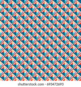 Colorful Geometric grid background Modern abstract seamless texture