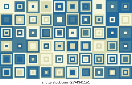 Colorful geometric grid pattern with minimal structure. Ideal for posters, creative materials, or textured backgrounds with a trendy, elegant touch.