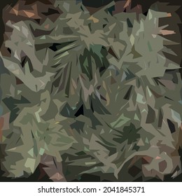 colorful geometric irregular abstract pattern print textile