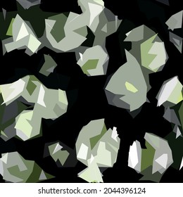 textil de impresión de patrón abstracto geométrico irregular colorido