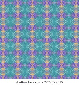 Padrão caleidoscópio geométrico colorido com simetria repetitiva. Vibrante abstrato, padrão, textura, fundo, design geométrico para têxteis, papel de parede e decoração.