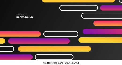 Colorful Geometric And Line Abstract Background Design