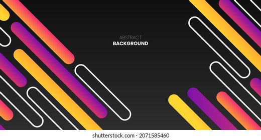 Colorful Geometric And Line Abstract Background Design