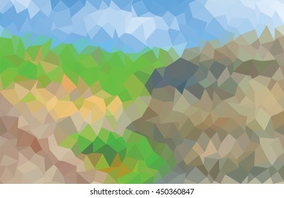colorful geometric low poly gradient graphic background vector eps10