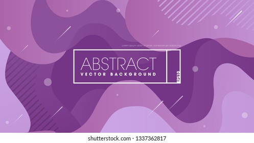 Colorful geometric modern abstract background. Vector illustration