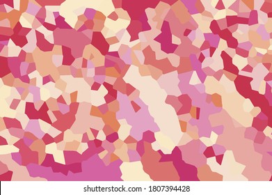 Colorful Geometric mosaic abstract background. Pattern with different shapes for Wallpaper, screen, mobile app, banner, flyer