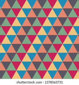Colorful geometric pattern