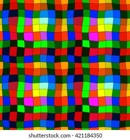 Colorful geometric pattern.
