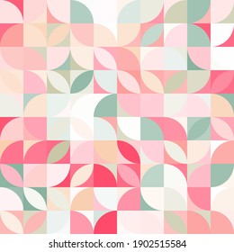 Patrón geométrico colorido. El fondo decorativo abstracto se puede usar para fondo de fondo de pared, rellenos de patrones, fondo de página web. Texturas de superficie triangulares. Diseño de polos bajos.