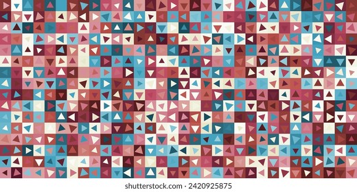 Colorful geometric pattern. Abstract shapes background.
