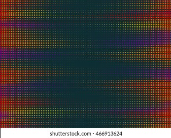 Colorful Geometric Pattern. Abstract Vector illustration. Modern Texture. Halftone Dots on Background