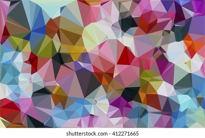 Colorful geometric pattern background
