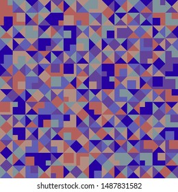 Colorful geometric pattern background - abstract vector graphic design