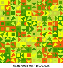 Colorful geometric pattern background - abstract vector graphic design