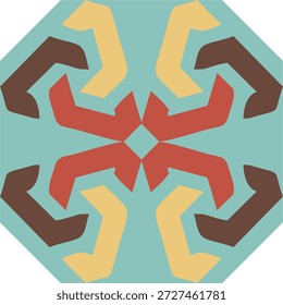 bunte geometrische Muster Hintergrund. Abstraktes geometrisches Muster. Ein nahtloser Vektorhintergrund. Weiße und schwarze Ornamente. Modernes Grafikmuster. Einfaches Grafikdesign mit Gitter. EPS10