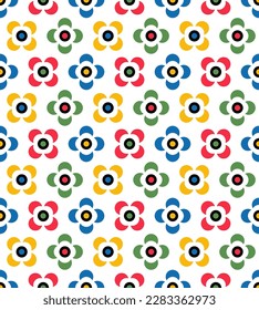 colorful geometric pattern background texture design