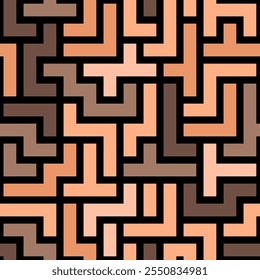 Padrão geométrico colorido. Composição geométrica sem costura da cor. Modelo para fundos, texturas e design criativo