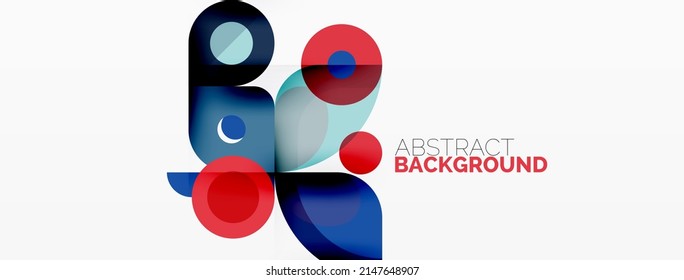 Colorful geometric pattern, minimal abstract background for wallpaper, banner, presentation