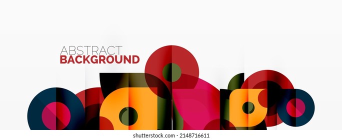 Colorful geometric pattern, minimal abstract background for wallpaper, banner, presentation