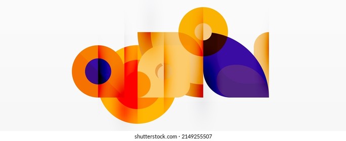 Colorful geometric pattern, minimal abstract background for wallpaper, banner, presentation
