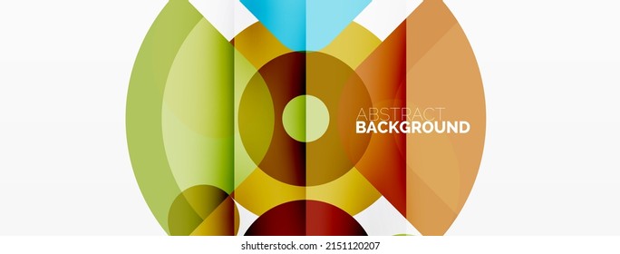 Colorful geometric pattern, minimal abstract background for wallpaper, banner, presentation