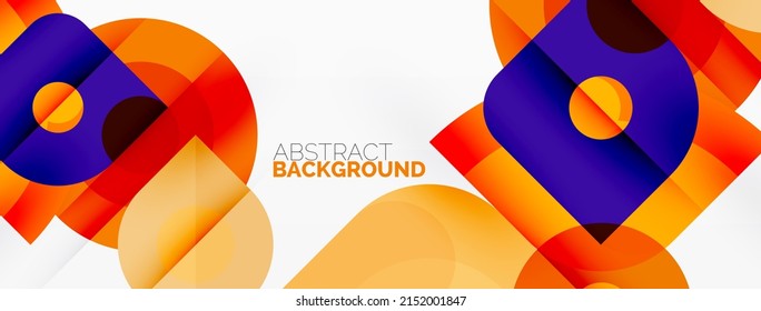 Colorful geometric pattern, minimal abstract background for wallpaper, banner, presentation