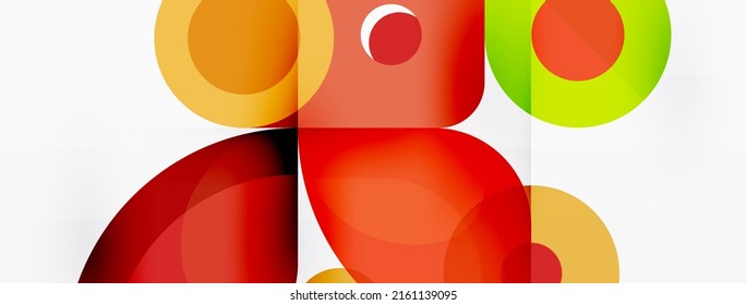 Patrón geométrico colorido, fondo abstracto mínimo para fondo de pared, banner, presentación