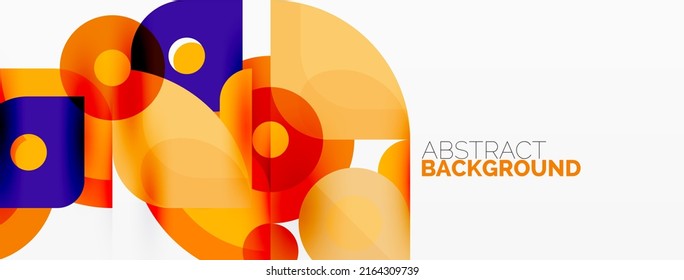 Colorful geometric pattern, minimal abstract background for wallpaper, banner, presentation