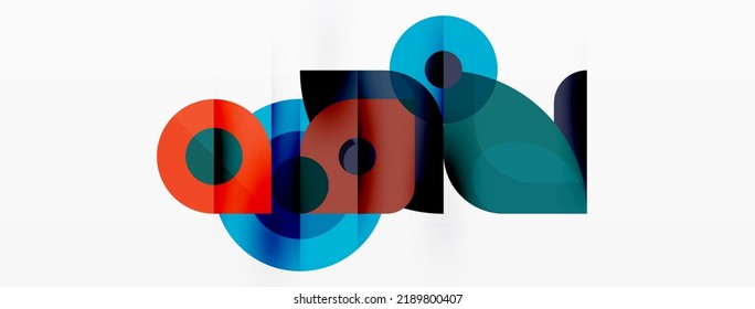Patrón geométrico colorido, fondo abstracto mínimo para fondo de pared, banner, presentación