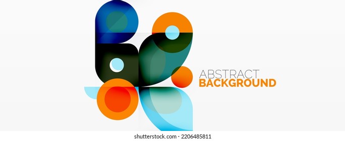 Farbiges geometrisches Muster, minimaler abstrakter Hintergrund für Tapeten, Banner, Präsentationen