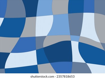 Colorful geometric pattern mozaik modern. Vector art.