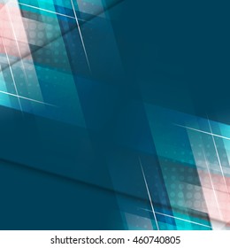 Colorful geometric pattern on abstract vector background.