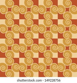 Colorful geometric pattern seamless in abstract style
